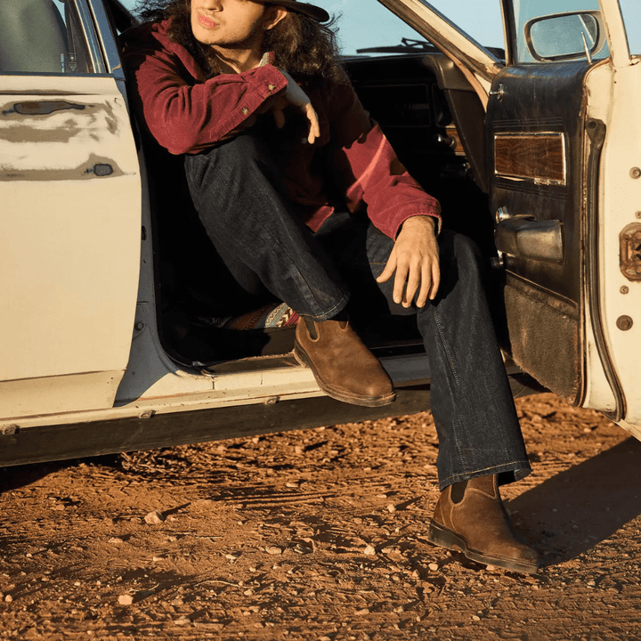 Blundstone Men's 2581 (Tobacco Waxed Suede)