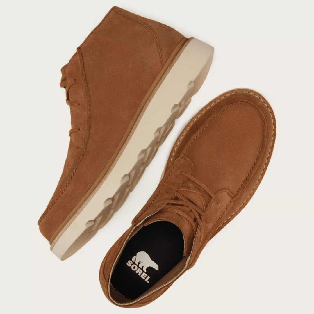 Sorel SLABTOWN 62' STOIC MID Boot (Velvet Tan, Bleached Ceramic)