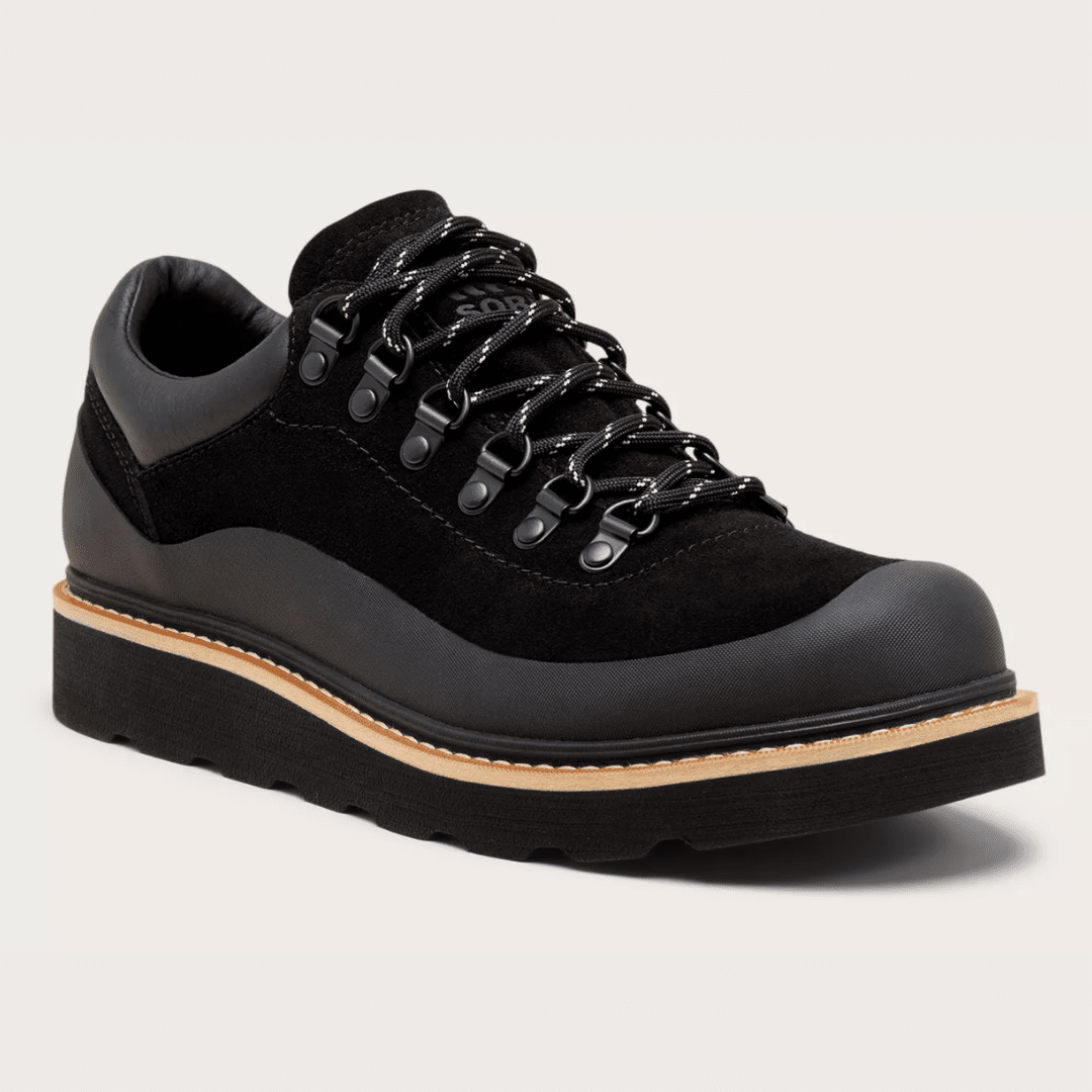 Sorel SLABTOWN 62' EXPLORER Shoe (Black, Bleached Ceramic)