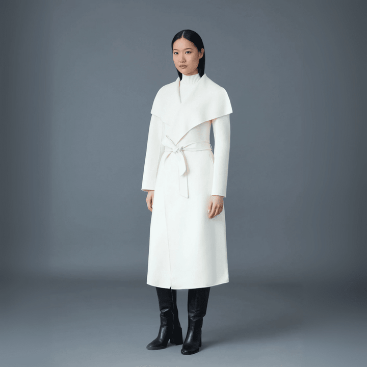 Mackage Women's Mai Double-Face Wool Wrap Coat