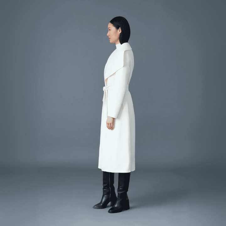 Mackage Women's Mai Double-Face Wool Wrap Coat