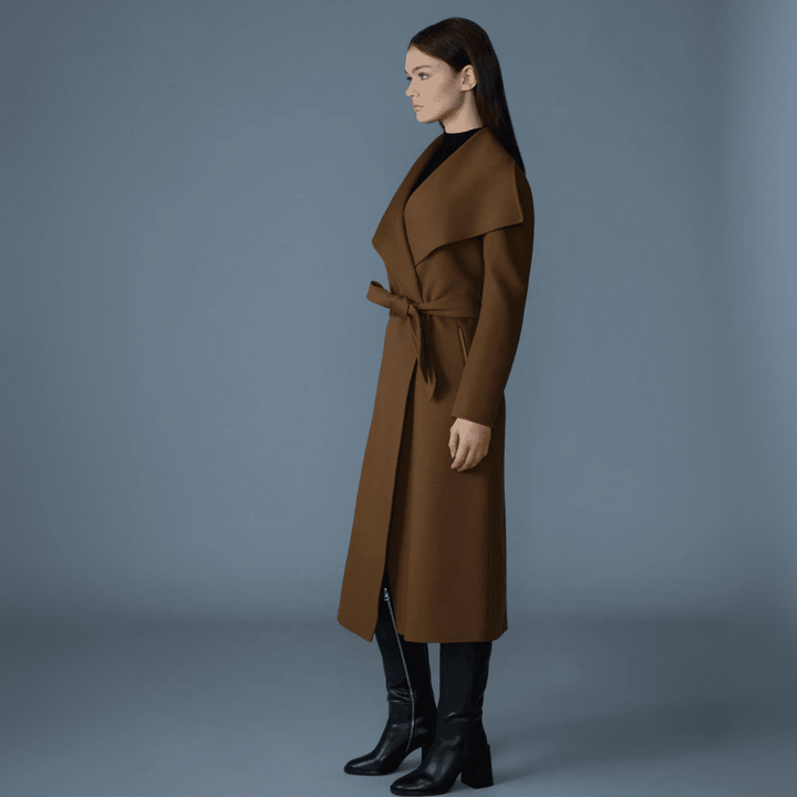 Mackage Women's Mai Double-Face Wool Wrap Coat