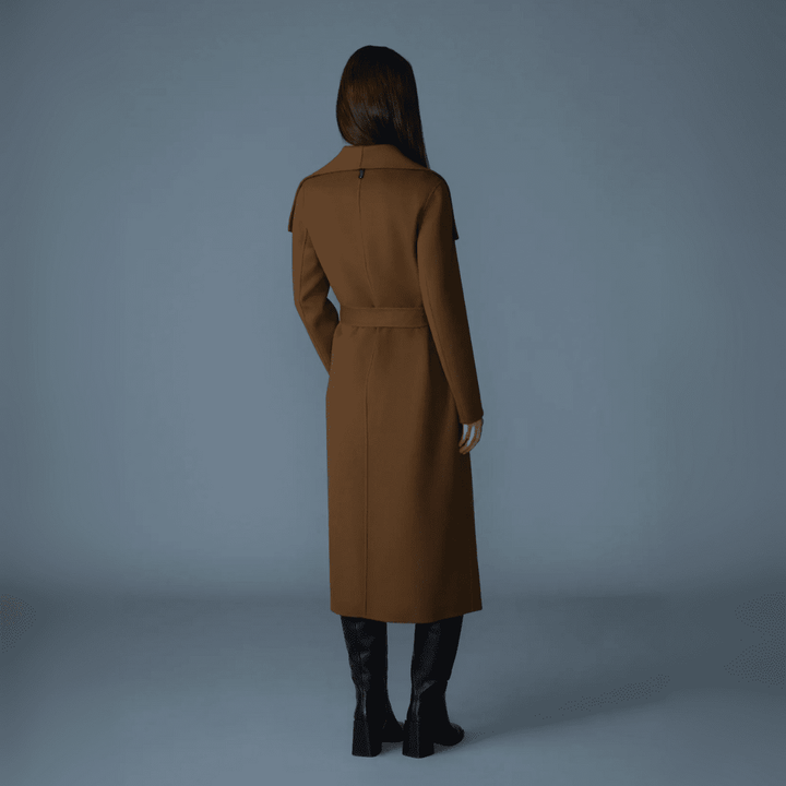 Mackage Women's Mai Double-Face Wool Wrap Coat