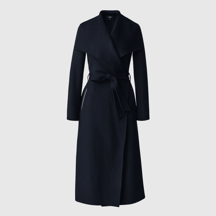 Mackage Women's Mai Double-Face Wool Wrap Coat