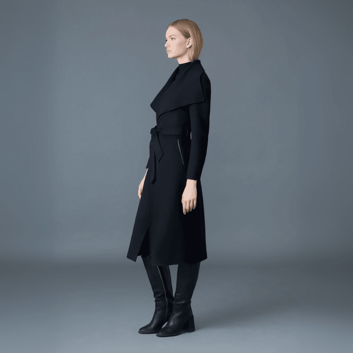 Mackage Women's Mai Double-Face Wool Wrap Coat