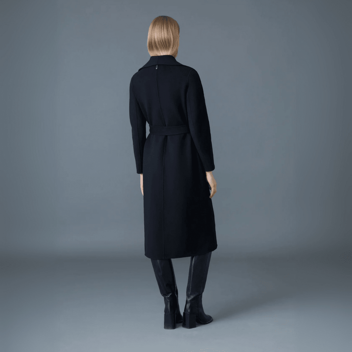 Mackage Women's Mai Double-Face Wool Wrap Coat