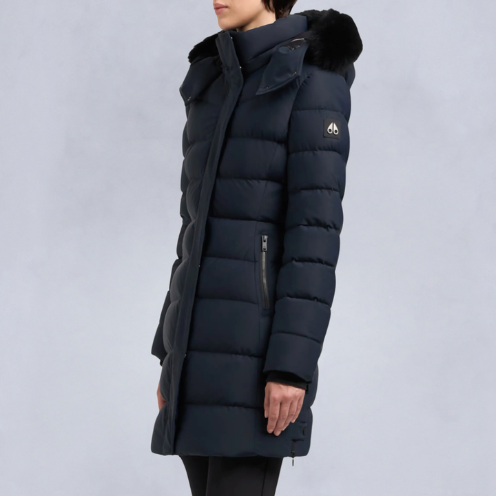 Moose Knuckles - Women - NyLuxe Watershed Shearling Trim Parka