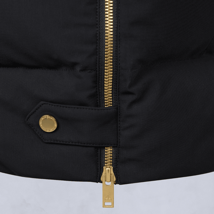 Moose Knuckles - Women - Gold Series NyLuxe Watershed Shearling Trim Parka