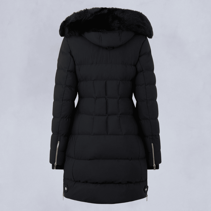 Moose Knuckles - Women - Gold Series NyLuxe Watershed Shearling Trim Parka