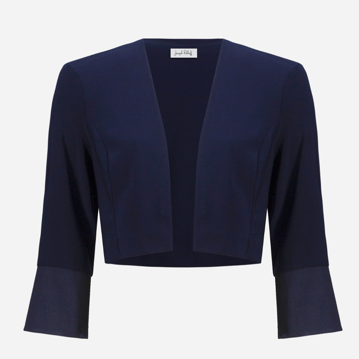 Joseph Ribkoff-  Silky Knit Cover-Up With Stretch Taffeta Cuffs