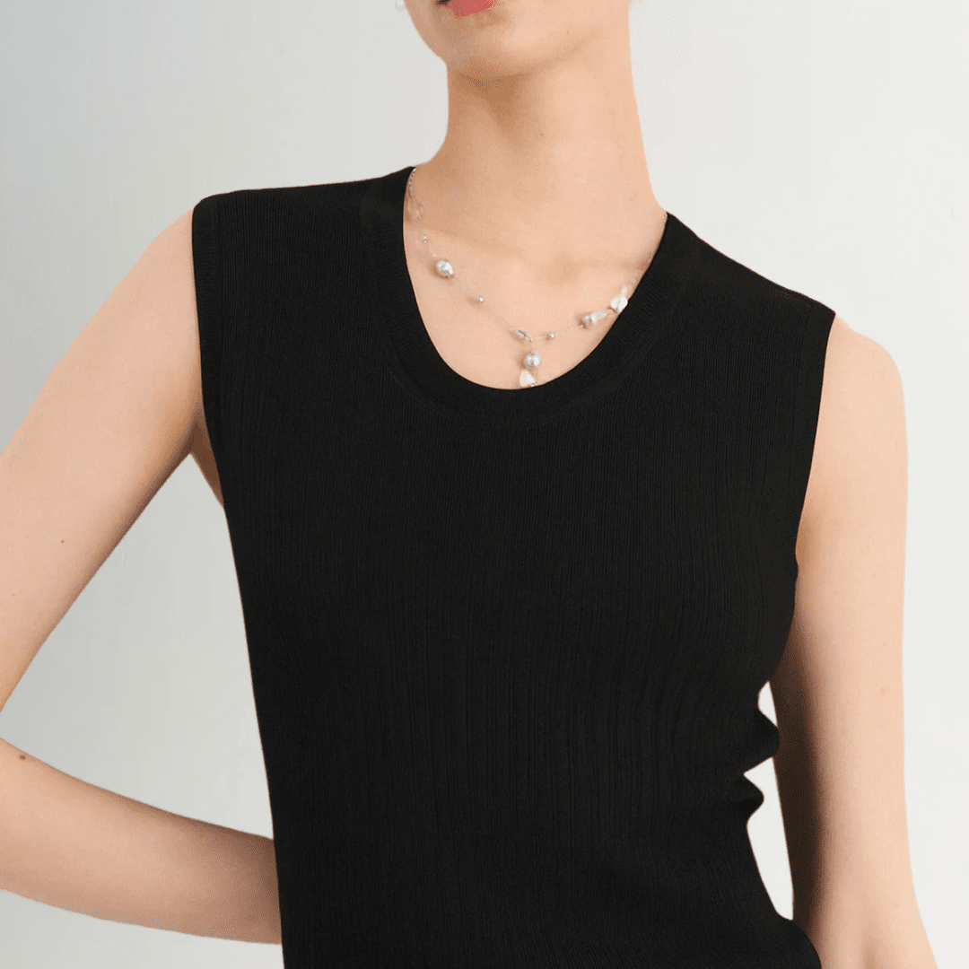 MEILLEUR MOMENT Knit Tank Top