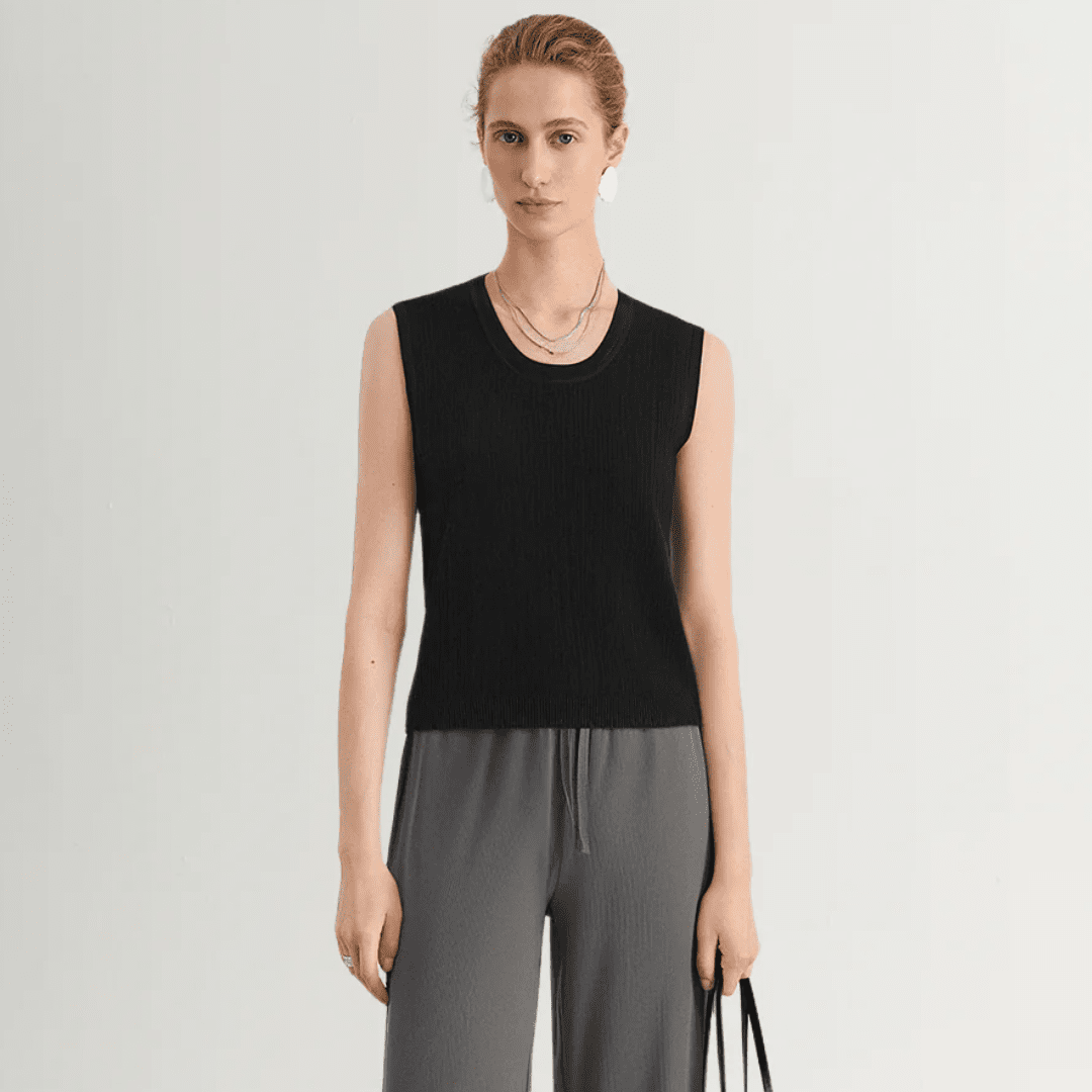 MEILLEUR MOMENT Knit Tank Top