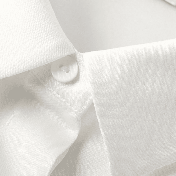 MEILLEUR MOMENT Short Sleeved Silk Shirt