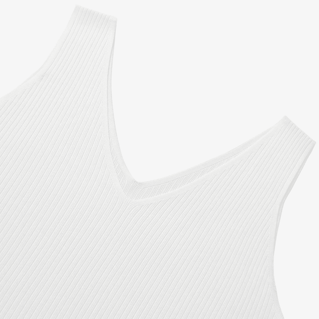 MEILLEUR MOMENT V Neck Tank Top