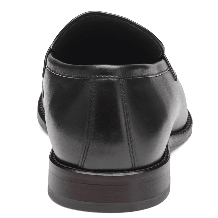 Johnston & Murphy - Floyd Penny Loafer (Black Full Grain Leather)