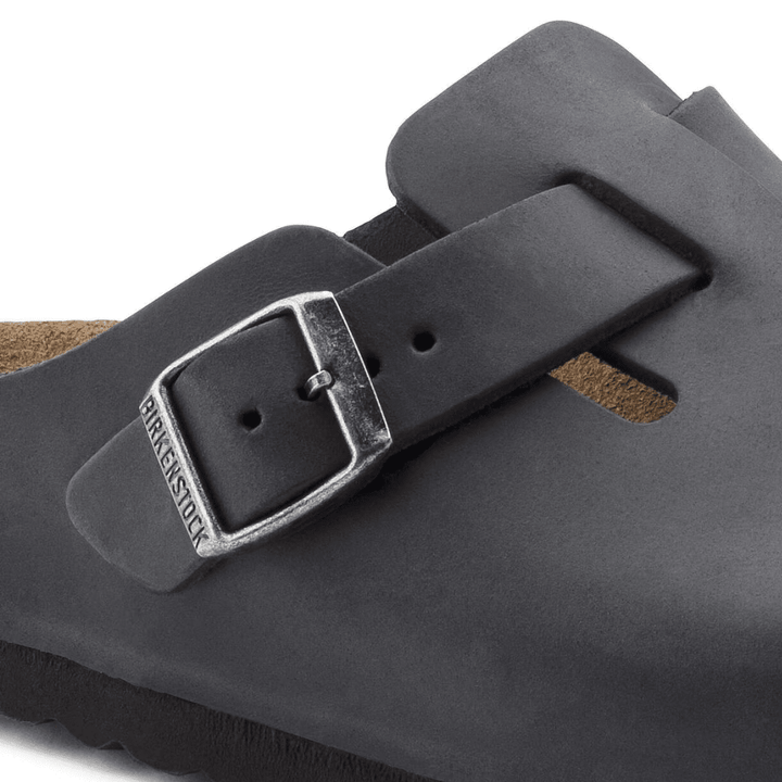Birkenstock - Men's - Boston (Black Oiled Leather)