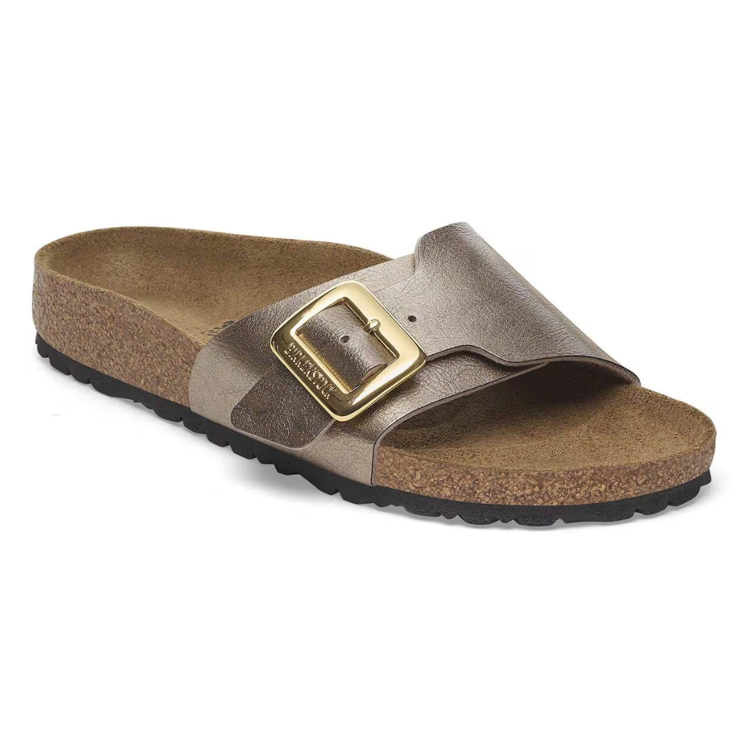 Birkenstock - Women's - Catalina Luxe Buckle (Graceful Taupe)