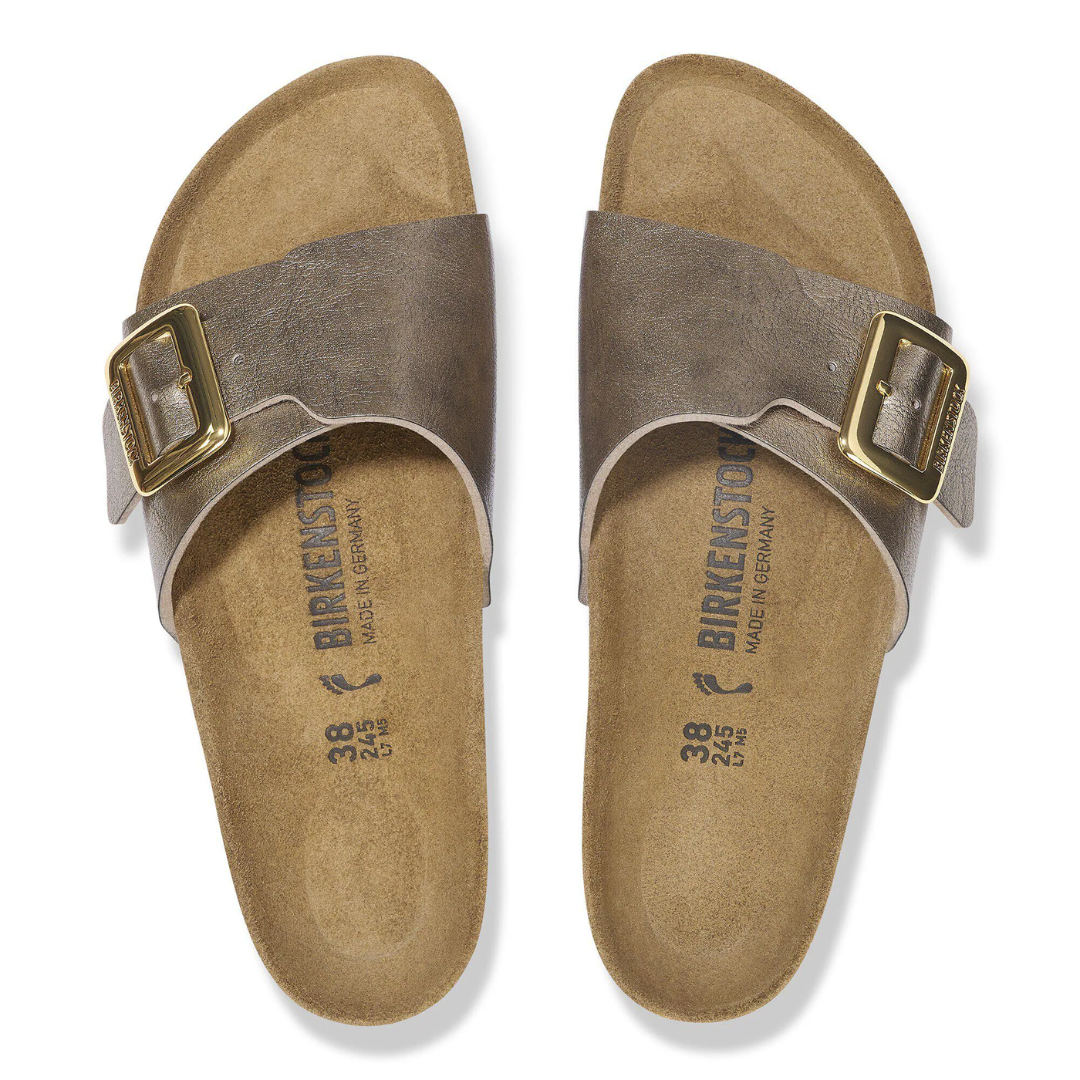 Birkenstock - Women's - Catalina Luxe Buckle (Graceful Taupe)
