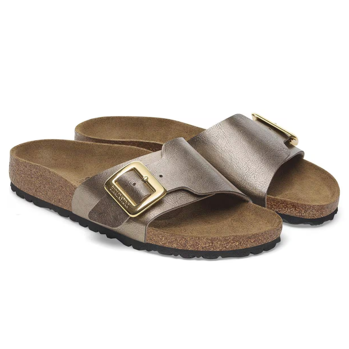 Birkenstock - Women's - Catalina Luxe Buckle (Graceful Taupe)