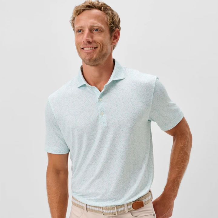 Johnnie O- Performance Jersey Polo - Prawn