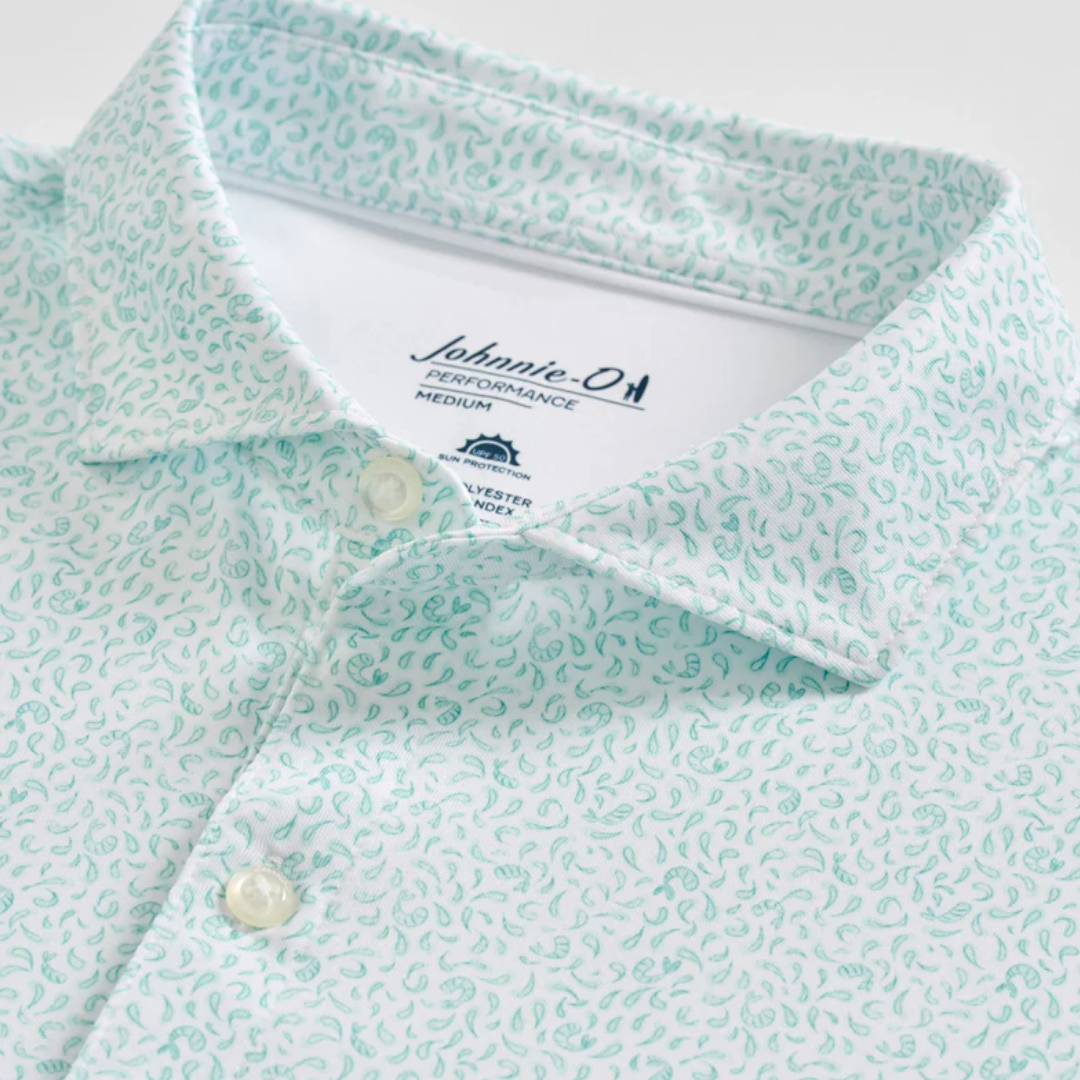 Johnnie O- Performance Jersey Polo - Prawn