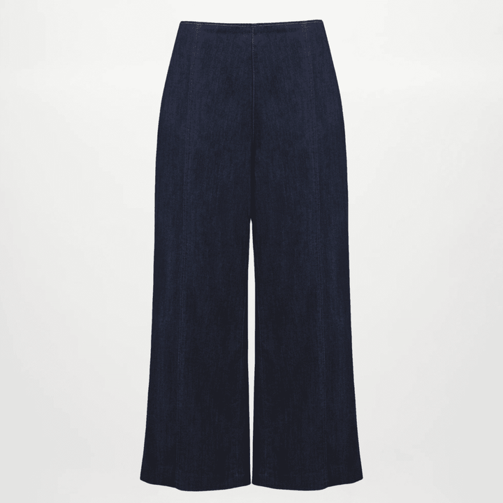 Joseph Ribkoff- Culotte Jeans With Exposed Side Zipper