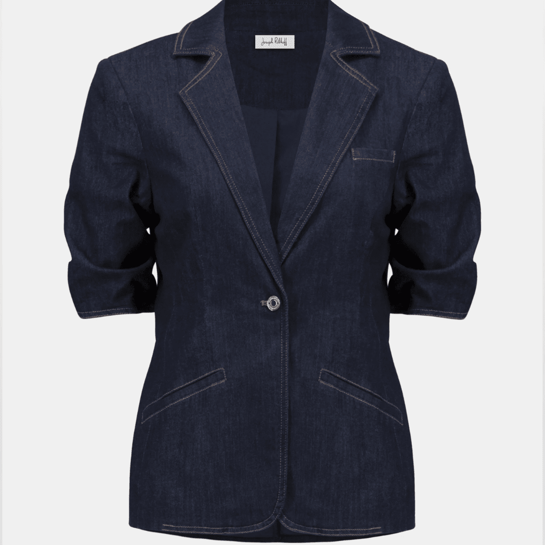 Joseph Ribkoff- Denim Fitted Blazer