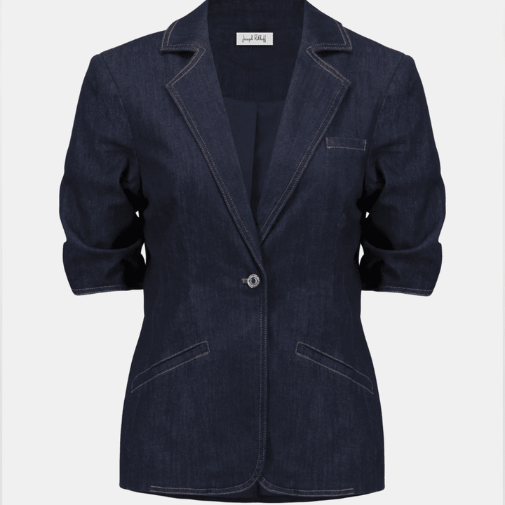 Joseph Ribkoff- Denim Fitted Blazer