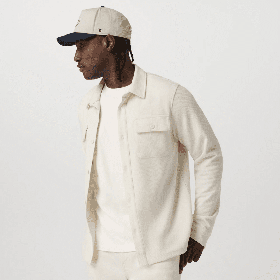 Vuori - Men -Waffle Shirt Jacket