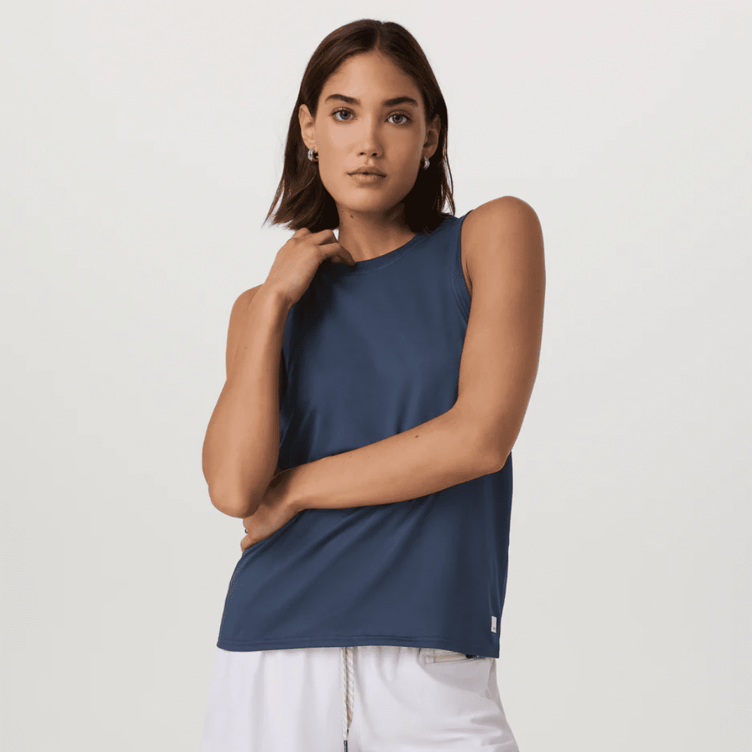 Vuori - Women - Energy Top Long (Blue Coast)