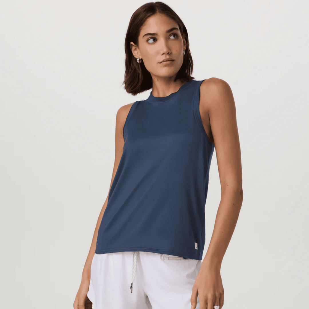 Vuori - Women - Energy Top Long (Blue Coast)