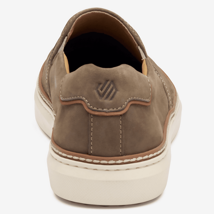 Johnston & Murphy - McGuffey 2 Perfed Slip-On (Taupe Nubuck)