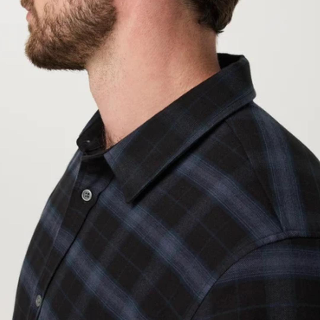 Vuori - Men - Long Sleeve Midweight Flannel Shirt