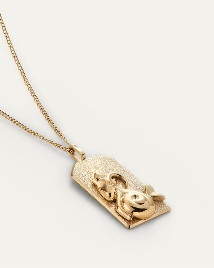 Jenny Bird - The Capricorn Zodiac Pendant Necklace
