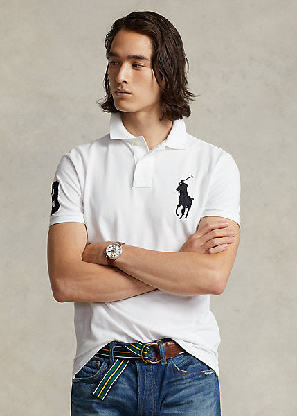 Polo Ralph Lauren - Men - Custom Slim Fit Big Pony Mesh Polo Shirt