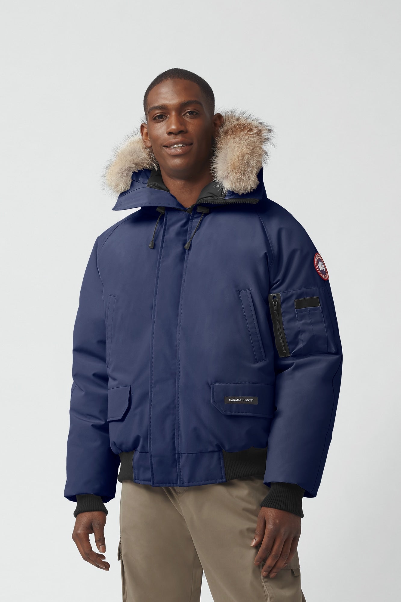 Mens blue canada store goose jacket