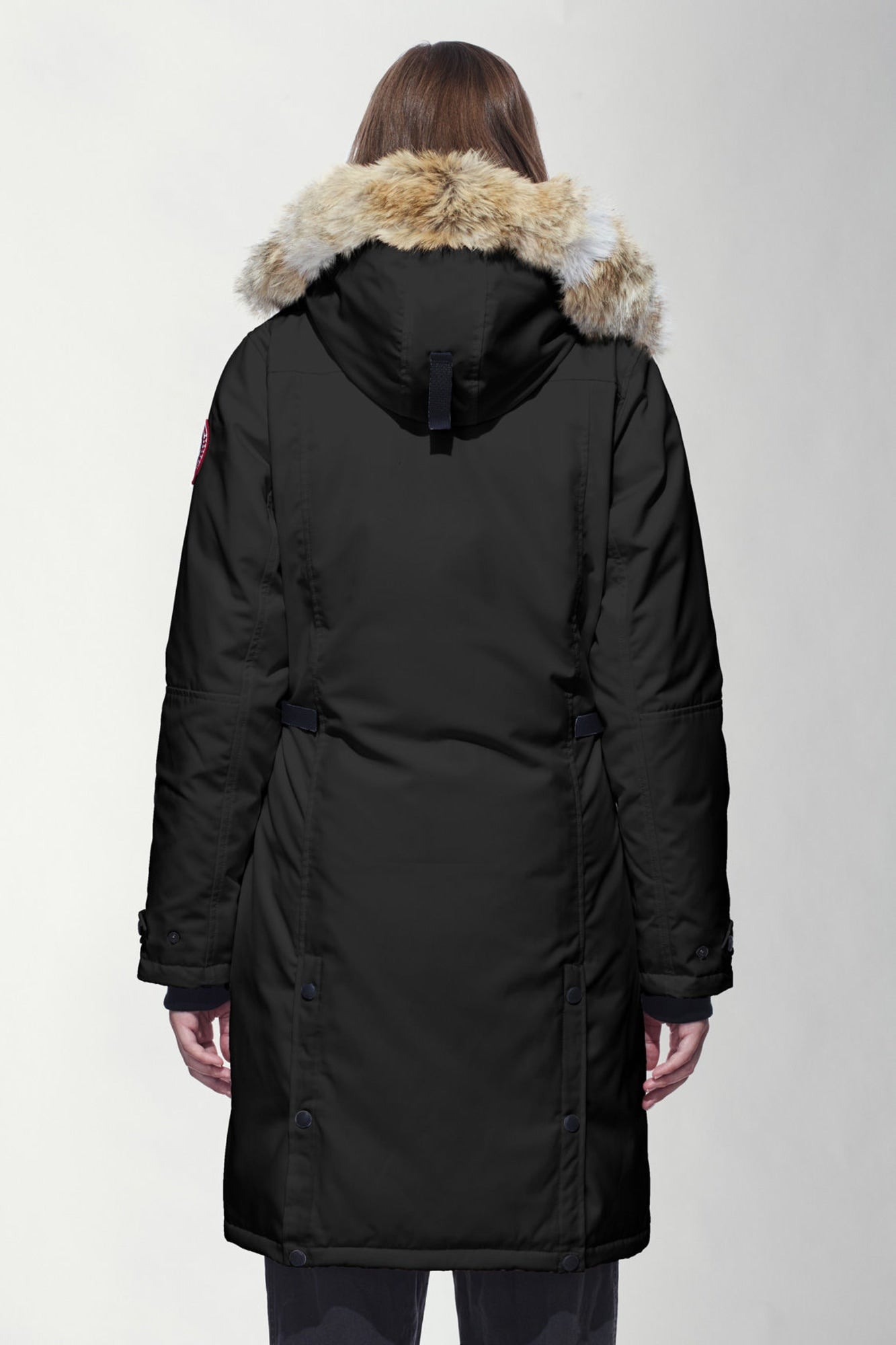 Canada goose expedition store parka black women's