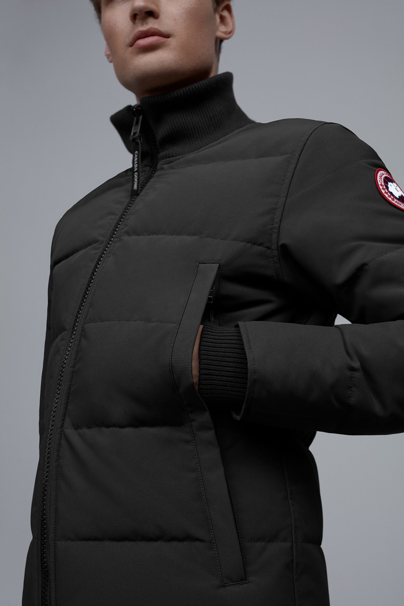 Canada goose woolford outlet jacket graphite