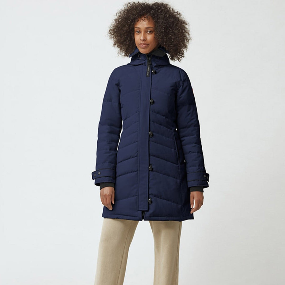 Womens Coats Canada Goose Lorette Parka Admiral Blue Canada Goose