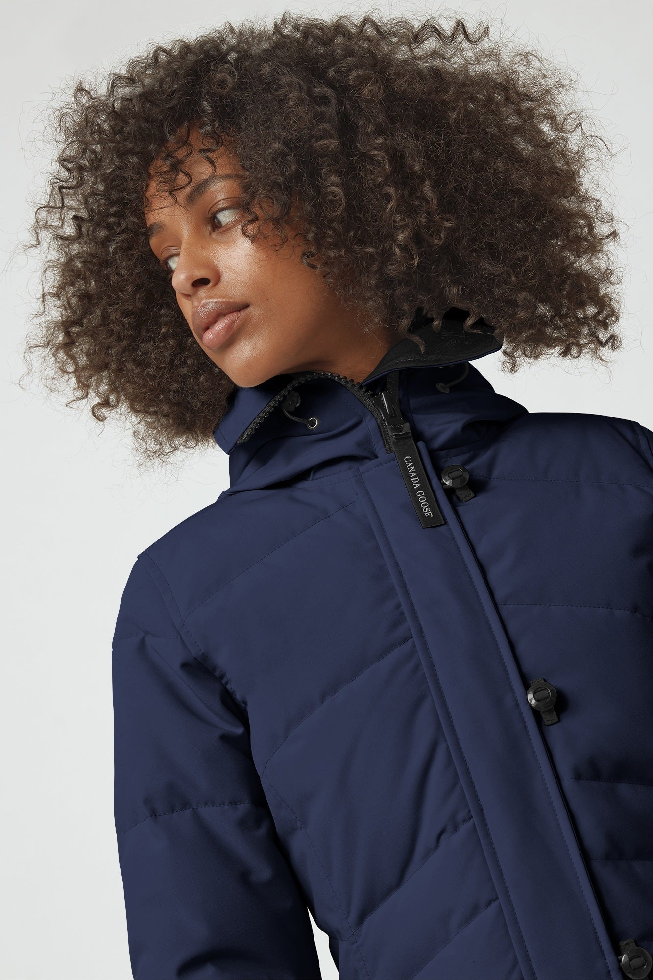 Canada goose store lorette parka navy