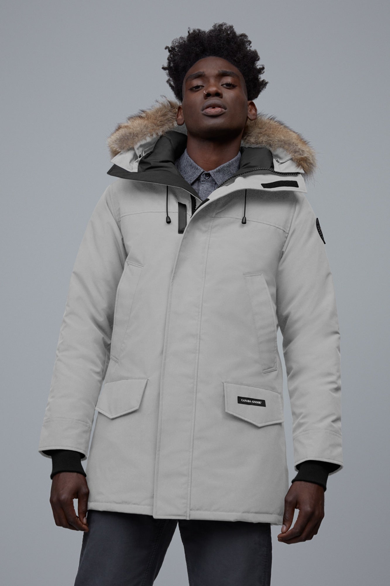 Mens grey hot sale canada goose